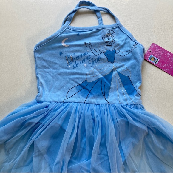 Disney Ballet Leotard Tutu Cinderella Dress - Picture 6 of 9